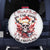 Skull Santa Claus Spare Tire Cover I Heard Santa On The Roof So I Turned On Fireplace - Wonder Print Shop