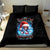 Skull Santa Girl Bedding Set Iam A Sweet Girl But If You Piss Me Off, I Alway Full Of Crazy - Wonder Print Shop