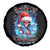 Skull Santa Girl Spare Tire Cover Iam A Sweet Girl But If You Piss Me Off, I Alway Full Of Crazy - Wonder Print Shop