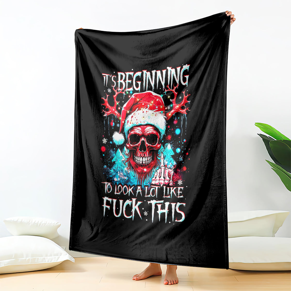 skull-santa-claus-blanket-its-beginning-to-look-a-lot-like-fuck-this