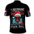 Skull Santa Claus Polo Shirt It's Beginning To Look A Lot Like Fuck This - Wonder Print Shop