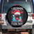 Skull Santa Claus Spare Tire Cover It's Beginning To Look A Lot Like Fuck This - Wonder Print Shop