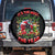 Skull Santa Claus Spare Tire Cover It's The Most Time Of The Year - Wonder Print Shop