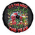 Skull Santa Claus Spare Tire Cover It's The Most Time Of The Year - Wonder Print Shop