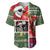 Skeleton Santa Claus Baseball Jersey Moodboard Skull Ugly Christmas - Wonder Print Shop