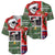 Skeleton Santa Claus Baseball Jersey Moodboard Skull Ugly Christmas - Wonder Print Shop