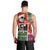 Skeleton Santa Claus Men Tank Top Moodboard Skull Ugly Christmas - Wonder Print Shop