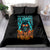 Flame Skull Bedding Set Never Mistake My Kindness For Weakness The Beast In Me Is Sleeping Noe Dead - Wonder Print Shop