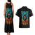 Flame Skull Couples Matching Tank Maxi Dress and Hawaiian Shirt Never Mistake My Kindness For Weakness The Beast In Me Is Sleeping Noe Dead - Wonder Print Shop