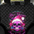 Sugar Skull Santa Back Car Seat Cover I Wan't To Be A Nice Person But Everyone Is Just So Stupid - Wonder Print Shop