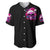 Sugar Skull Santa Baseball Jersey I Wan't To Be A Nice Person But Everyone Is Just So Stupid - Wonder Print Shop