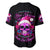 Sugar Skull Santa Baseball Jersey I Wan't To Be A Nice Person But Everyone Is Just So Stupid - Wonder Print Shop