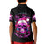 Sugar Skull Santa Kid Polo Shirt I Wan't To Be A Nice Person But Everyone Is Just So Stupid - Wonder Print Shop