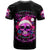 Sugar Skull Santa T Shirt I Wan't To Be A Nice Person But Everyone Is Just So Stupid - Wonder Print Shop