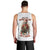 Skeleton Santa Claus Men Tank Top On The Naughty List And I Regret Nothing - Wonder Print Shop