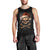 Skeleton Santa Claus Men Tank Top Scary Skeleton Santa Claus Coming - Wonder Print Shop