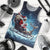 Skeleton Santa Claus Men Tank Top Santa Claus Is Coming To Town - Wonder Print Shop