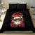 Skull Santa Claus Bedding Set Ho Ho Ho Madafakas - Wonder Print Shop