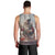 Skeleton Santa Claus Men Tank Top Repair For Christmas Santa Claus - Wonder Print Shop