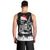 Skeleton Santa Claus Men Tank Top Scary Skeleton Santa Claus Coming - Wonder Print Shop