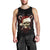 Skeleton Santa Claus Men Tank Top Santa Claus Is Coming To Town - Wonder Print Shop