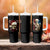 Skeleton Santa Claus Tumbler With Handle Santa Claus Is Coming To Town