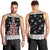 Skull Santa Men Tank Top Tree Skull Santa Ugly Christmas - Wonder Print Shop