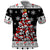 Skull Santa Polo Shirt Tree Skull Santa Ugly Christmas - Wonder Print Shop