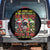 Sugar Skull Santa Spare Tire Cover The Good Girl In Me Got Tired So Bitch In Me Came Out - Wonder Print Shop