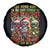 Sugar Skull Santa Spare Tire Cover The Good Girl In Me Got Tired So Bitch In Me Came Out - Wonder Print Shop