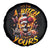 Lady Skull Spare Tire Cover Yes I'm A Bitch But Not Yours - Wonder Print Shop