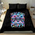 Lady Skull Bedding Set Zero Fucks Given - Wonder Print Shop