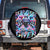 Lady Skull Spare Tire Cover Zero Fucks Given - Wonder Print Shop