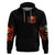 Fire Skull Hoodie My Demon Hide Inside My Head - Wonder Print Shop