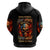 Fire Skull Hoodie My Demon Hide Inside My Head - Wonder Print Shop