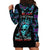 Día de los Muertos Skull Hoodie Dress I'm Not A Princess I'm The Queen - Wonder Print Shop