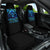 Blue Flame Skull Car Seat Cover Blood Make You Related - Wonder Print Shop