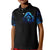 Blue Flame Skull Kid Polo Shirt Blood Make You Related - Wonder Print Shop