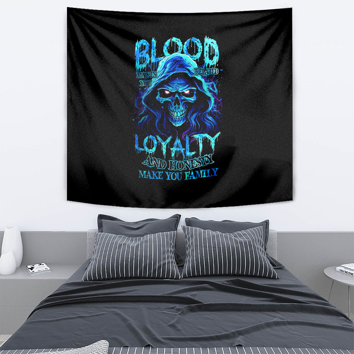 blue-flame-skull-tapestry-blood-make-you-related