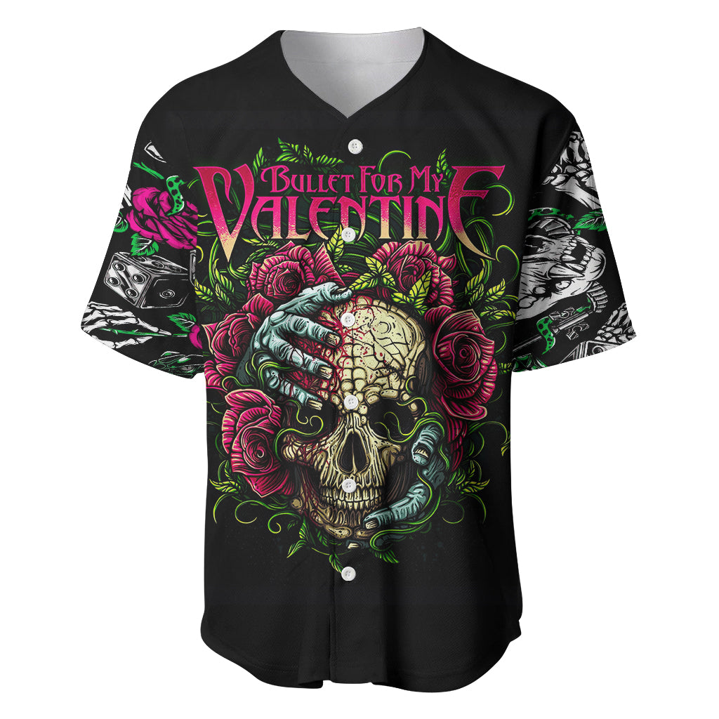 Viper Skull Baseball Jersey Bullet For My Valentine - Wonder Print Shop