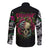 Viper Skull Long Sleeve Button Shirt Bullet For My Valentine - Wonder Print Shop