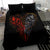 Skull Bedding Set Devil And Angel Twin Skull - Wonder Print Shop