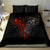 Skull Bedding Set Devil And Angel Twin Skull - Wonder Print Shop