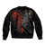 Skull Bomber Jacket Devil And Angel Twin Skull - Wonder Print Shop