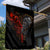 Skull Garden Flag Devil And Angel Twin Skull - Wonder Print Shop