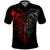 Skull Polo Shirt Devil And Angel Twin Skull - Wonder Print Shop