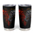 Skull Tumbler Cup Devil And Angel Twin Skull