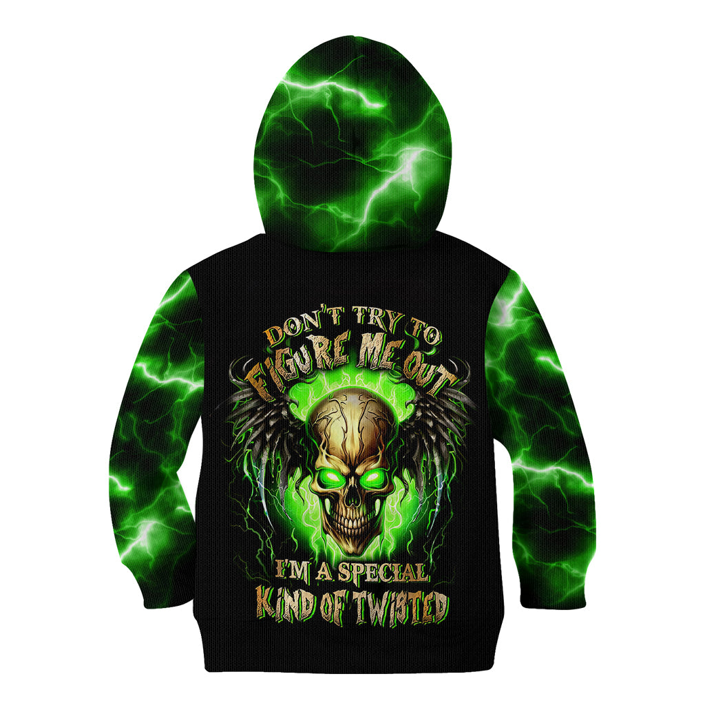 Skull Kid Hoodie Don't Try To Figured Me Out - Wonder Print Shop