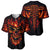 Flame Skull Baseball Jersey SKull Face Inside Me - Wonder Print Shop