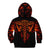 Flame Skull Kid Hoodie SKull Face Inside Me - Wonder Print Shop